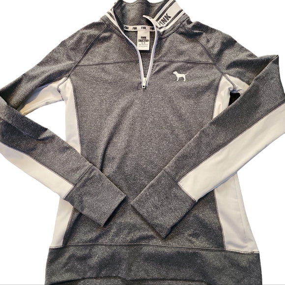 Womens VS PINK Quater Zip Pullover - Picture 1 of 2